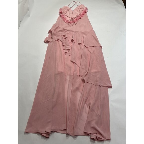 Anne Louise Boutique ALB Rose Petal Dress in Pink - Picture 5 of 6